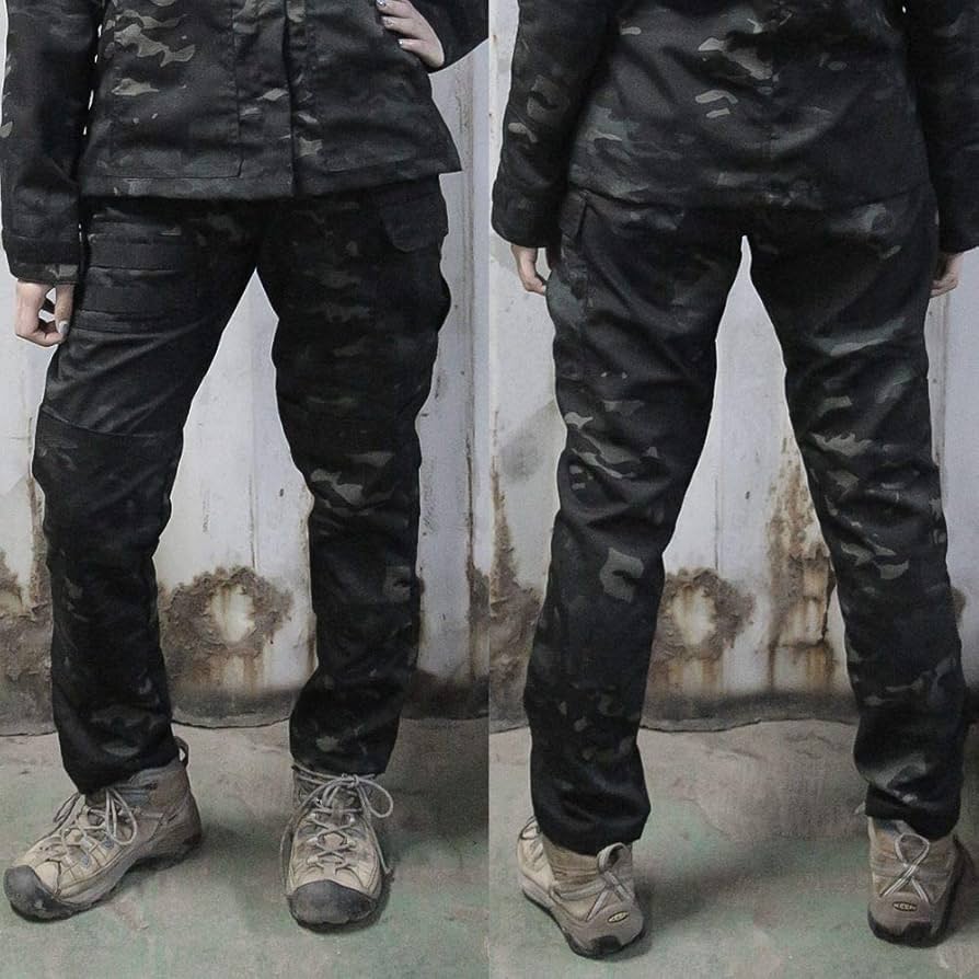 Amazon.co.jp: [LayLax][ レディースBDU パンツ# マルチカム